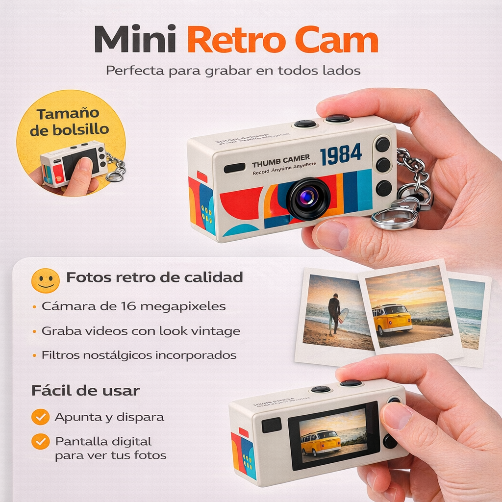 MINI RETRO CAM ™ Love Memories 💖